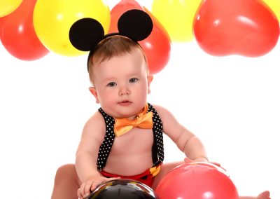 baby sitter verjaardag fotoshoot studio Portret