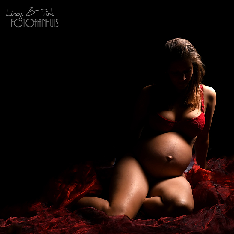 belly fotoshoot zwangerschap